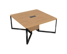 Стол-квадрат Бенч, начальный модуль (1600x1600x750) САММИТ / SUMMIT images