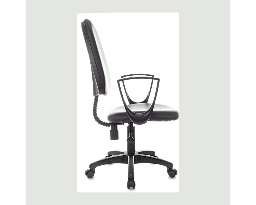 Кресло Бюрократ CH-1300N/OR-16 Экокожа, Черный