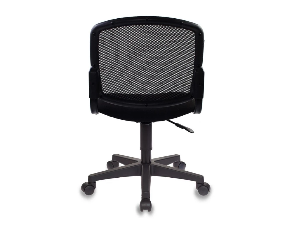 Кресло Бюрократ CH-296NX Сетка/ Ткань, Черный