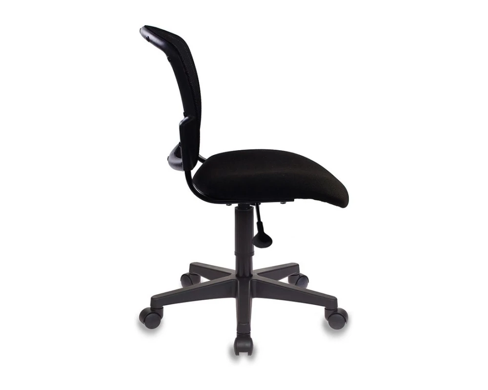 Кресло Бюрократ CH-296NX Сетка/ Ткань, Черный