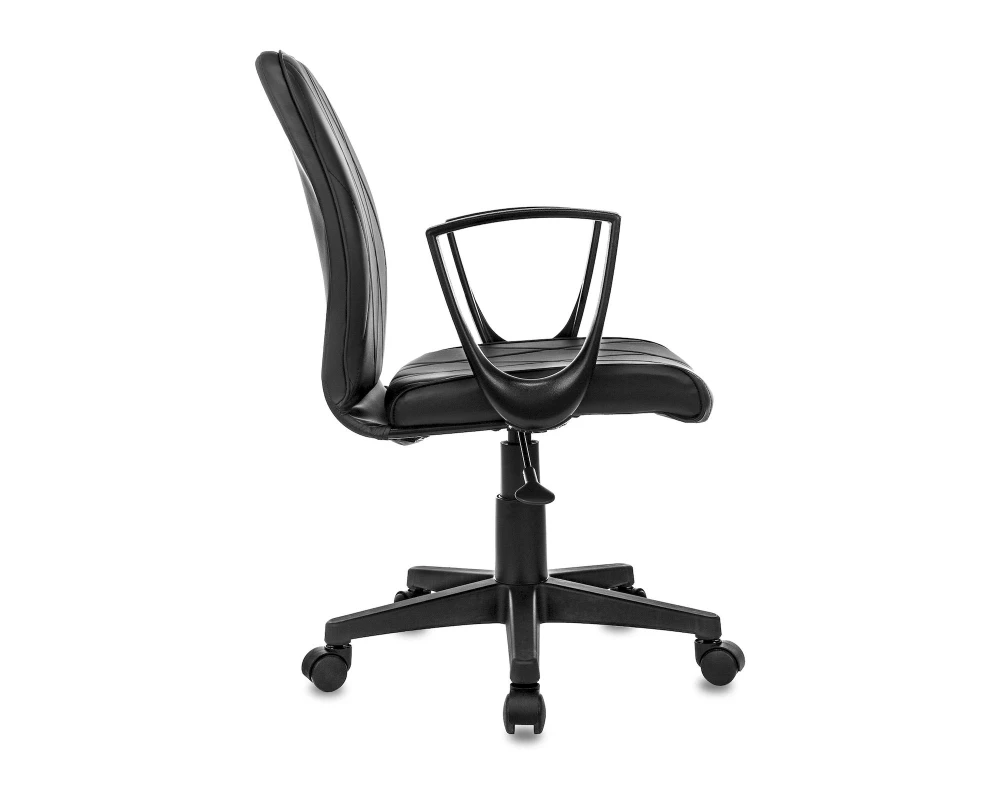 Кресло Бюрократ CH-327 Экокожа, Черный