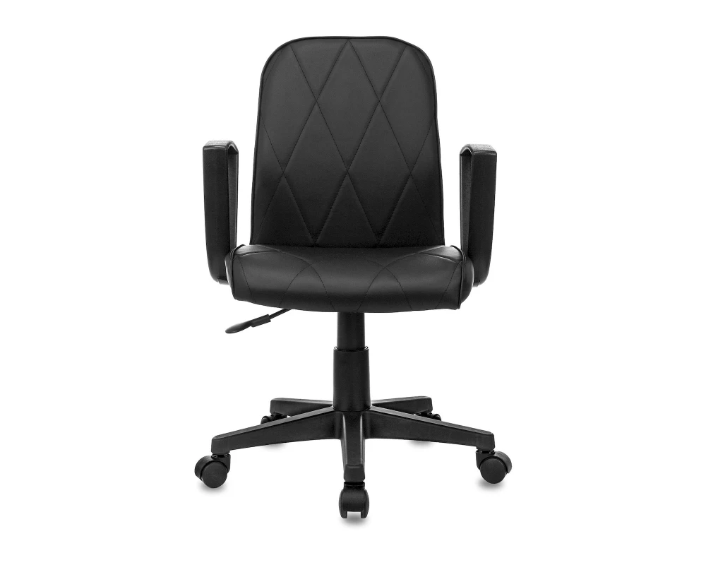 Кресло Бюрократ CH-327 Экокожа, Черный