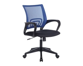 Кресло Бюрократ CH-695N Сетка/ Ткань, Синий/Черный images