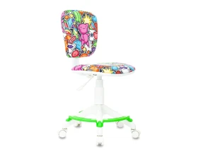 Кресло Бюрократ CH-W204/F Ткань, Мультиколор images