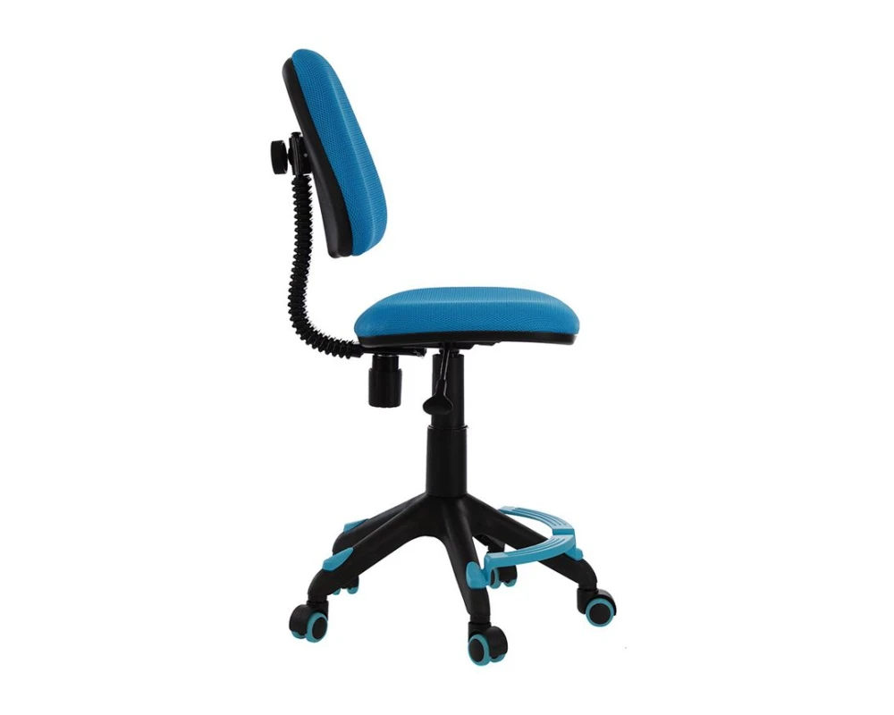 Кресло Бюрократ KD-4-F Ткань, Голубой