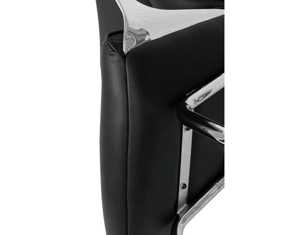 Кресло College CLG-627 LTU-C Экокожа, Черный