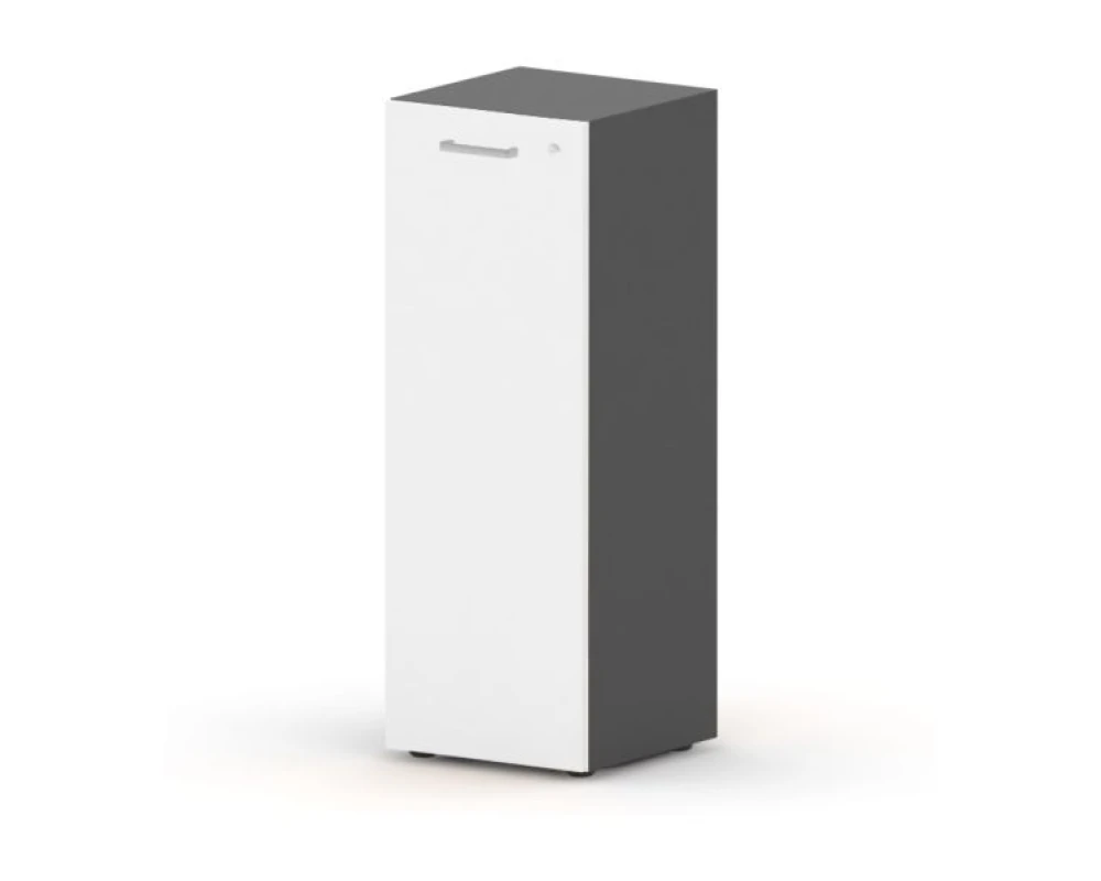 Шкаф закрытый узкий, 3 уровня, левый 40х40х111,5 Accord Director