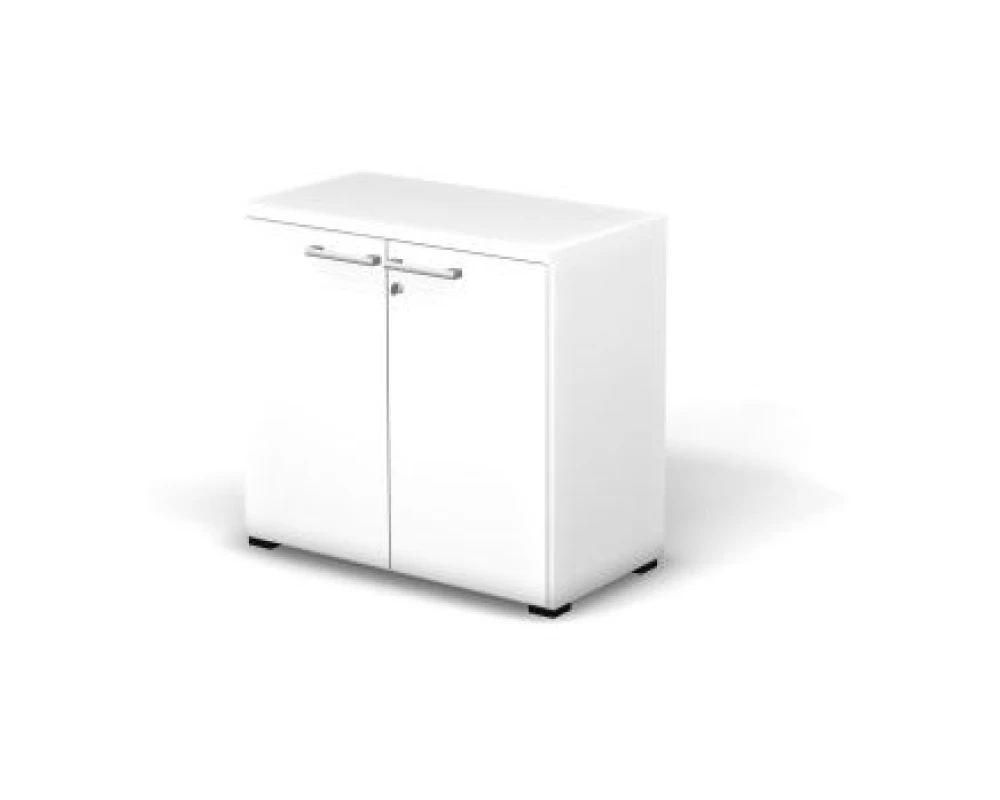 Шкаф закрытый 2 ур., задняя стенка HDF, с замком, 78,6х42х73,7 Smart Director Белый