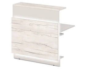 Дополнительная секция для прямой ресепшн с RGB подсветкой T-821 Лавана / Lavana images