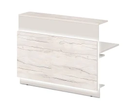 Дополнительная секция для прямой ресепшн с RGB подсветкой T-861 Лавана / Lavana images