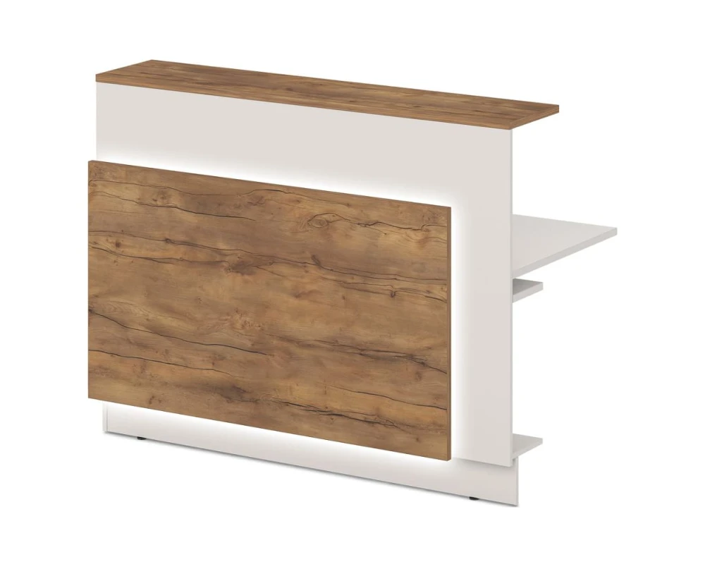 Дополнительная секция для прямой ресепшн с RGB подсветкой T-871 Лавана / Lavana