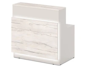 Ресепшн прямая отдельностоящая с RGB подсветкой T-82 Лавана / Lavana images