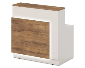 Ресепшн прямая отдельностоящая с RGB подсветкой T-83 Лавана / Lavana images