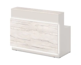 Ресепшн прямая отдельностоящая с RGB подсветкой Т-86 Лавана / Lavana images