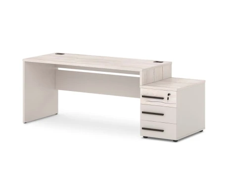 Стол с опорной тумбой 2018х700х750 Лавана / Lavana