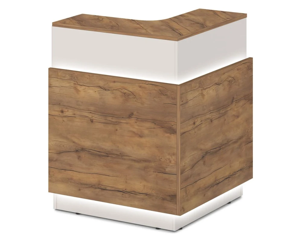 Угловая правая концевая секция с RGB подсветкой Лавана / Lavana