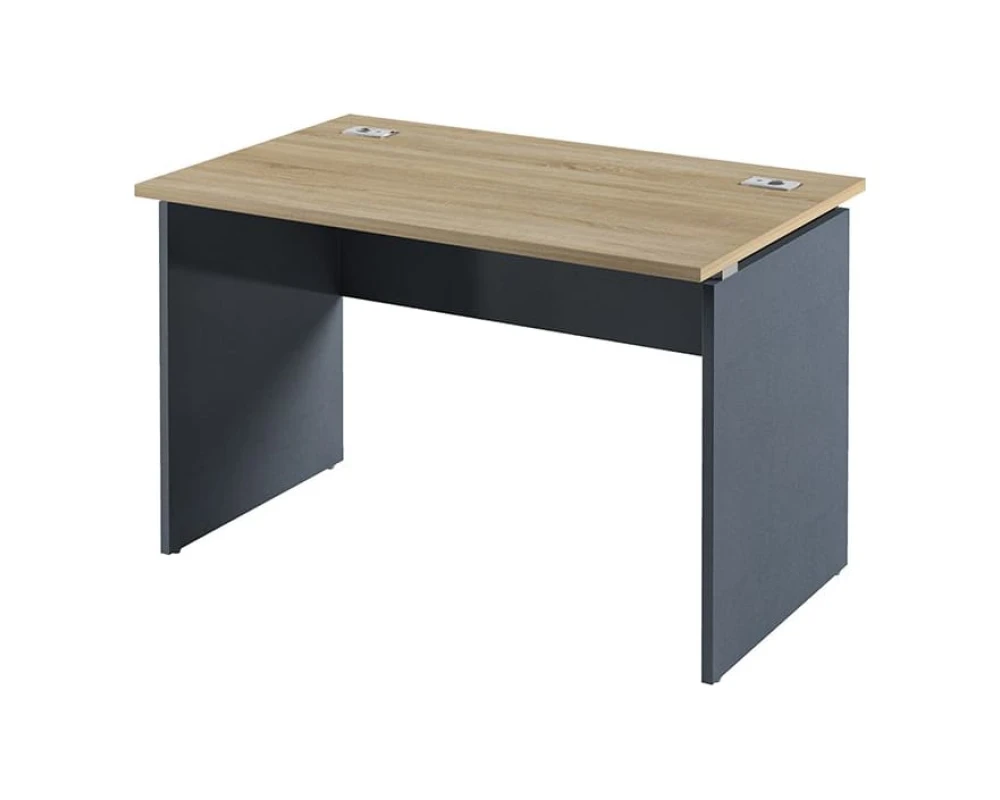 Стол прямой с 2-мя заглушками кабель-канала I-22 Инновация