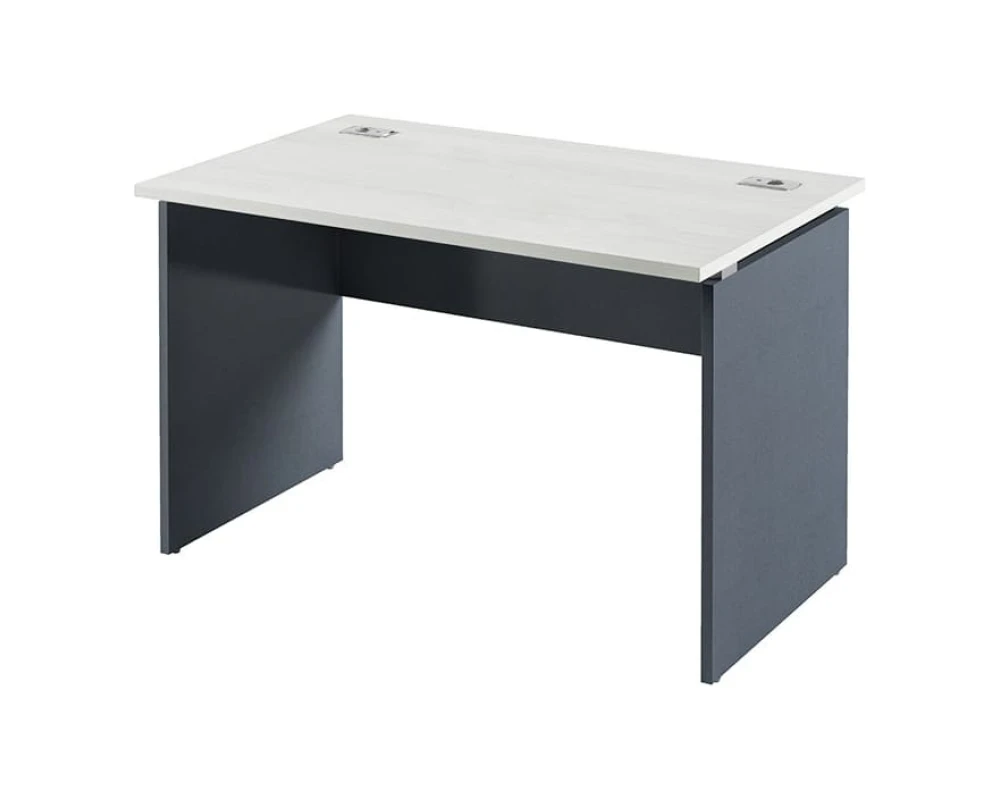 Стол прямой с 2-мя заглушками кабель-канала I-22 Инновация