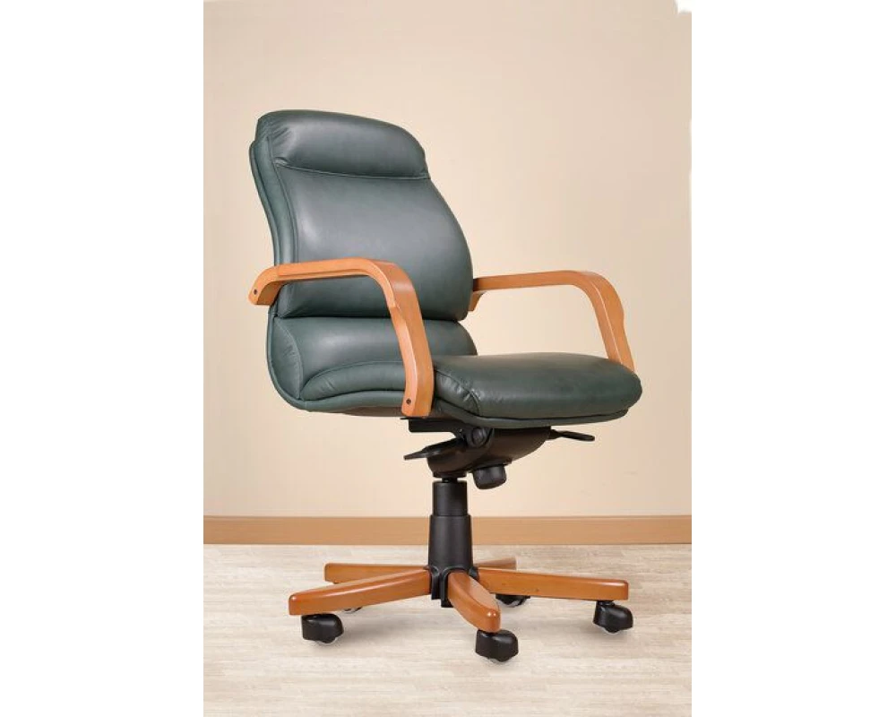 Кресло КОМФОРТ Д, комб, дерево