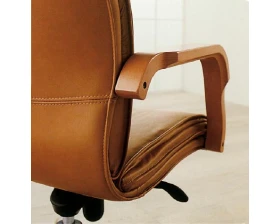 Кресло ЛОНДОН Д, кожа, дерево images