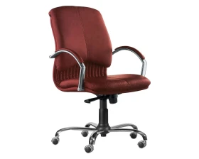 Кресло МАРА Д, кожа, хром images