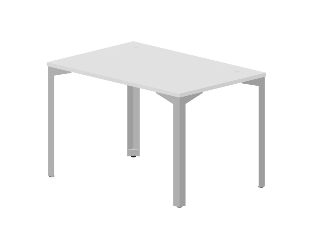 Стол 118х78х75см (2 громмета) Рэй / Ray Белый/Алюминий