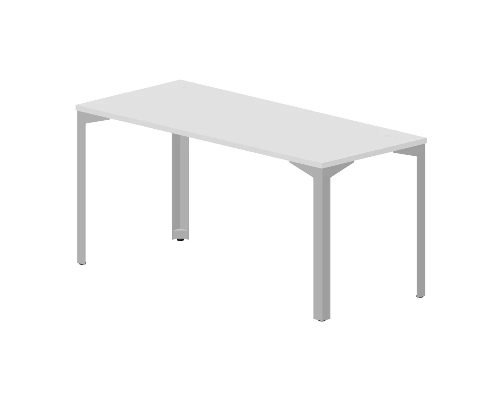 Стол 158х68х75см (2 громмета) Рэй / Ray Белый/Алюминий