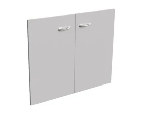Двери деревянные низкие без замка ручка скоба 67,5x39,4x1,8 STEEL EVO images