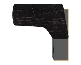 Стол рабочий интегральный с опорной тумбой Rem-209.1R+Rem-34R Remo images