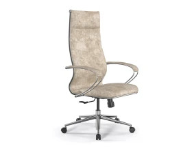 Кресло ErgoLife L42 Браво/подл.118/осн.Synchro 052 Велюр, Бежевый images