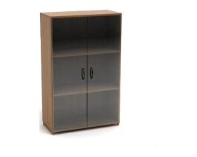 Шкаф низкий со стеклом (700х350х1126) К10ц Канц images