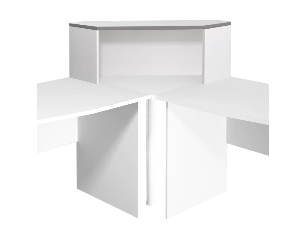 Надстройка на стол угловая 996х264х346 Монолит