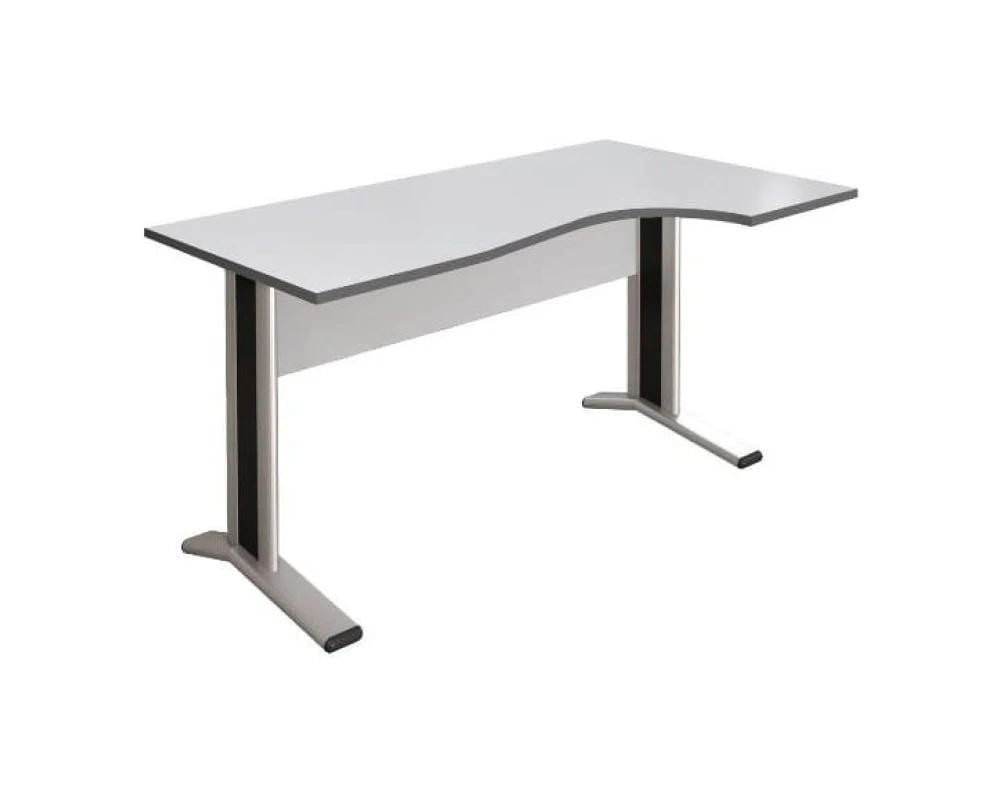 Стол кривол. прав. на м/к 1404х904(704)х756 КМ62 Монолит