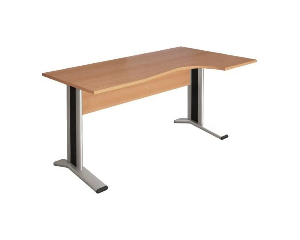 Стол кривол. прав. на м/к 1604х904(704)х756 КМ64 Монолит