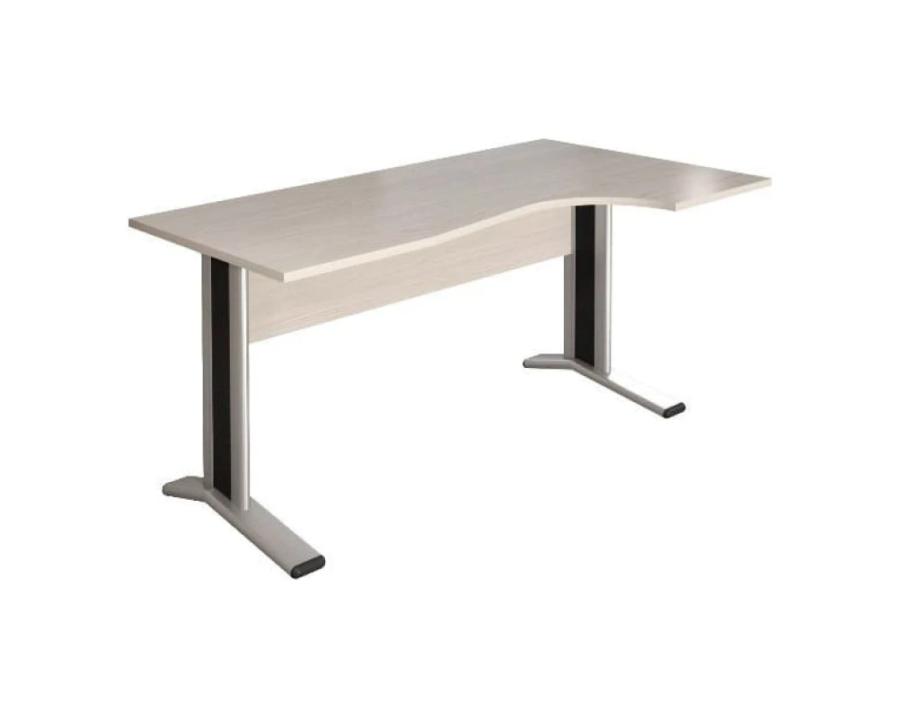 Стол кривол. прав. на м/к 1604х904(704)х756 КМ64 Монолит