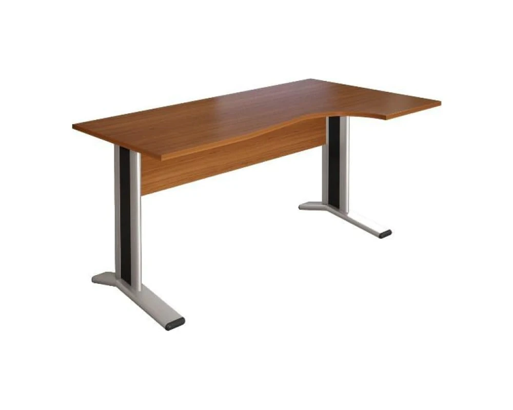 Стол кривол. прав. на м/к 1604х904(704)х756 КМ64 Монолит