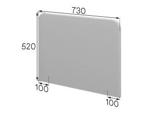 Боковой экран ЭРЛ-73/52 Эрл MVK images