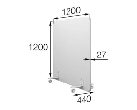 Мобильная прегородка MV-120/120 Муви MVK images