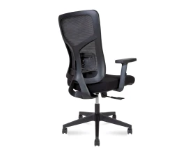 Кресло Norden Аспер LB / Asper LB черный пластик  Сетка/ Ткань, Черный images