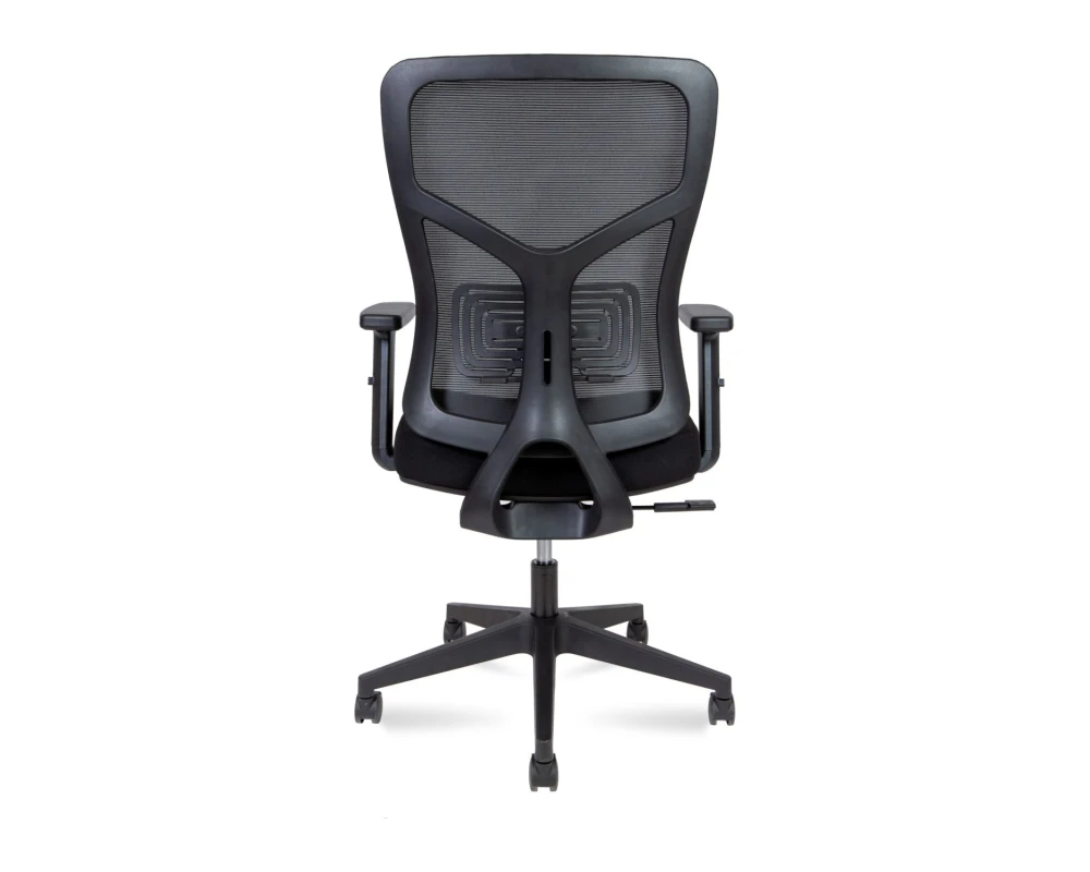 Кресло Norden Аспер LB / Asper LB черный пластик  Сетка/ Ткань, Черный