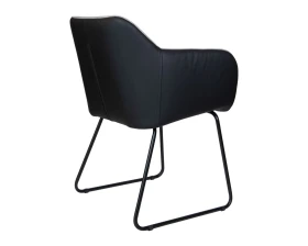 Кресло Norden Браво / Bravo Экокожа/Ткань, Серый/Черный images