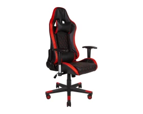 Кресло Norden Лотус EVO / Lotus EVO Экокожа, Черный/Красный images