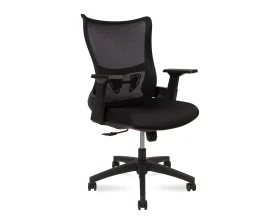 Кресло Norden Вэйв / Wave T LB Сетка/Ткань, Черный images