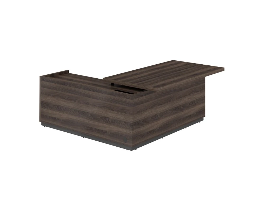 Стол для руководителя, правый 1850х1850х750 мм Риф / Reef Дуб адриа