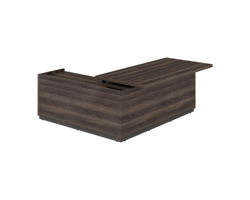 Стол для руководителя, правый 2050х1850х750 мм Риф / Reef Дуб адриа