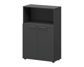 Шкаф средний с нишей СМШ38.28F 792x380x1190 Кортез images