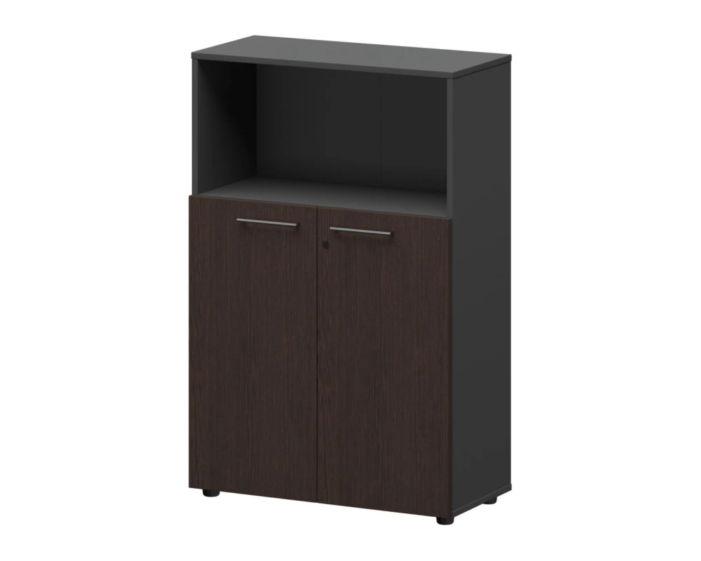 Шкаф средний с нишей СМШ38.28F 792x380x1190 Кортез