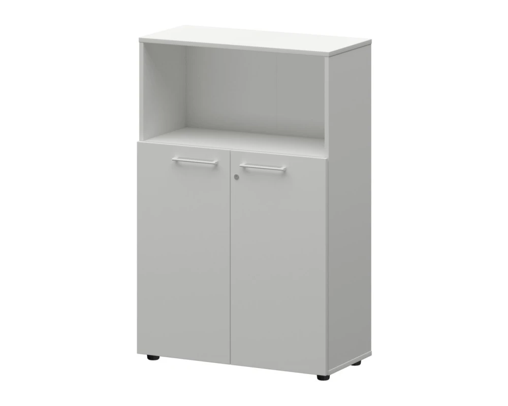 Шкаф средний с нишей СМШ38.28F(Б) 792x362x1190 Кортез