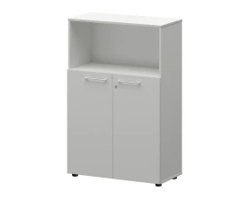 Шкаф средний с нишей СМШ38.28F(Б) 792x362x1190 Кортез images