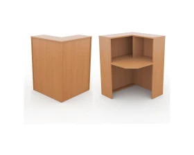 Стойка угловая правая А-556 Арго Техно Ресепшн / Techno Reception images